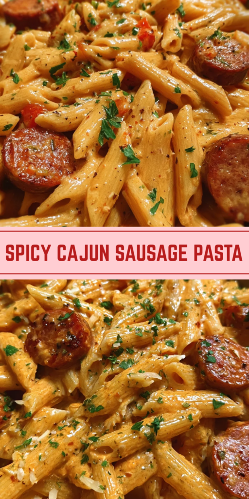 cajun sausage pasta recipe