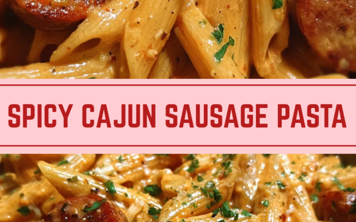 cajun sausage pasta recipe