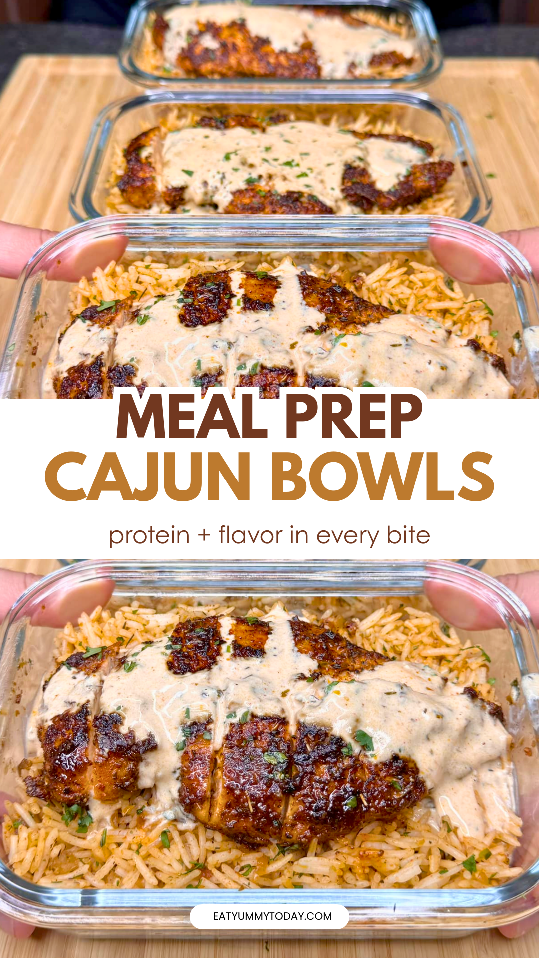 Healthy Meal Prep Bowls with Lemon Herb Chicken
