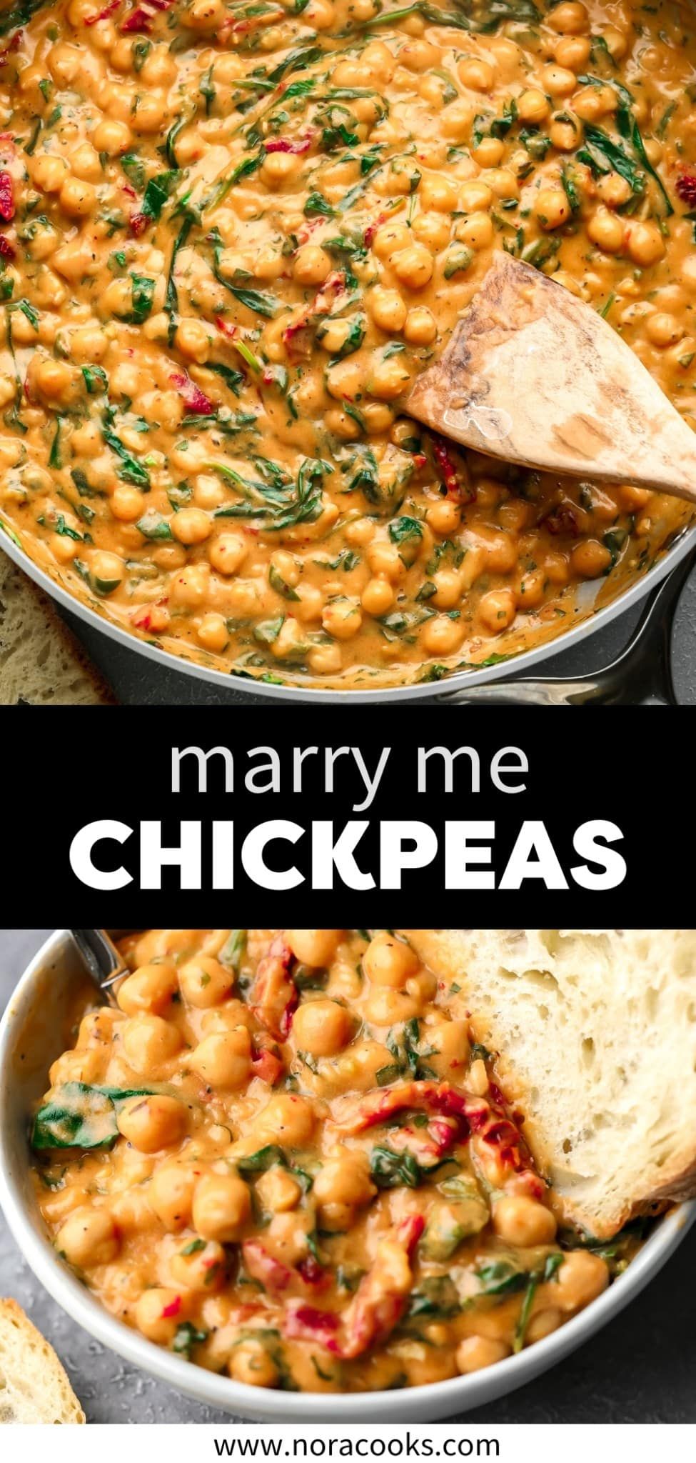 Marry Me Chickpeas (One-Pan Vegan)