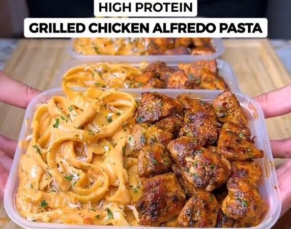 creamy pasta meal prep