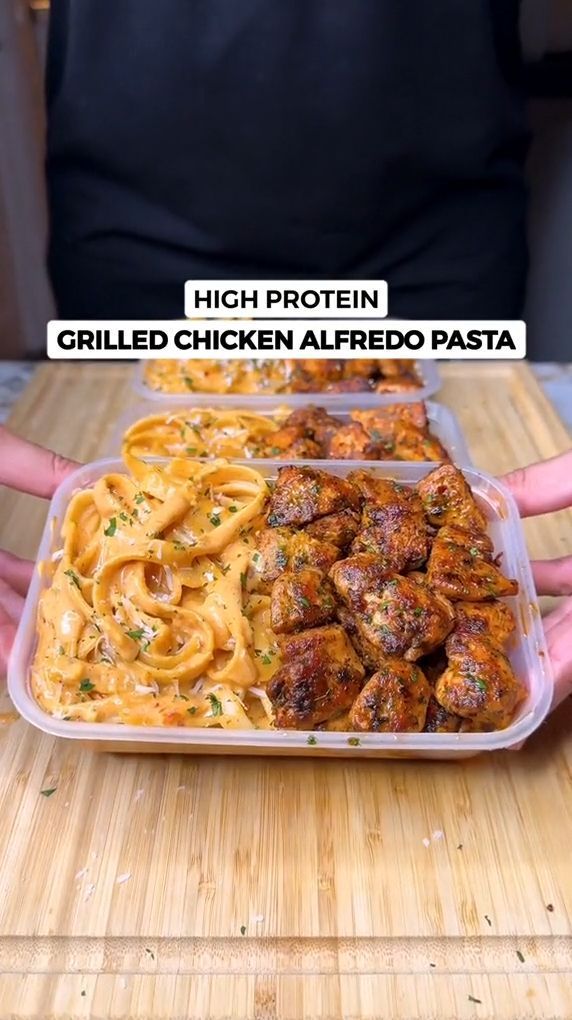 creamy pasta meal prep
