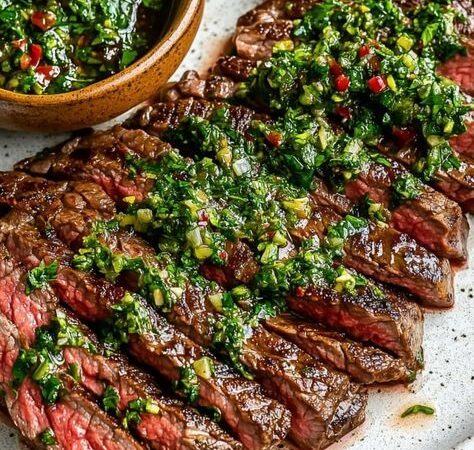 grilled steak chimichurri
