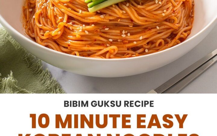 quick korean noodles recipe