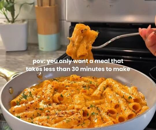 instant pasta recipe