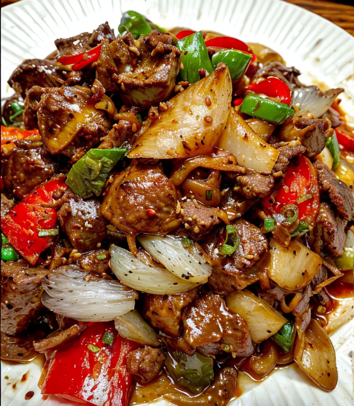 pepper steak noodles recipe