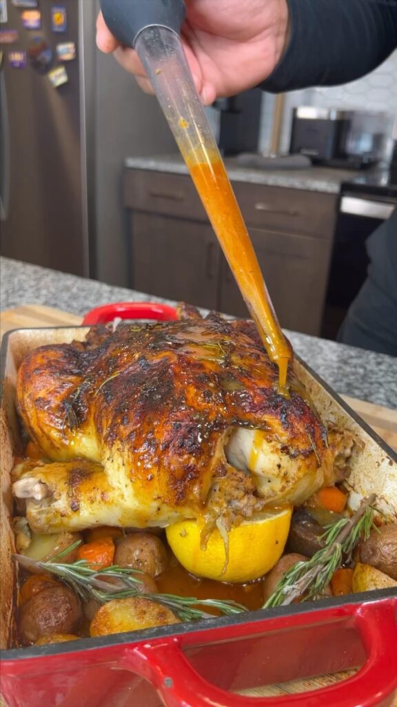 whole chicken dinner recipe