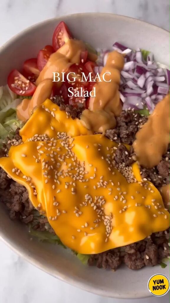big mac salad recipe