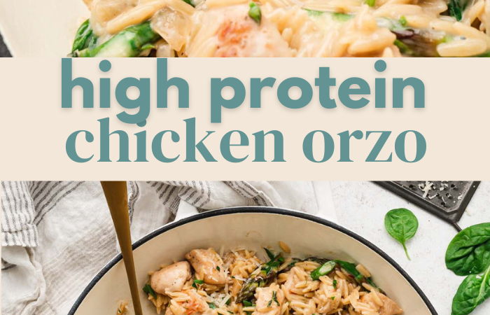 high protein orzo