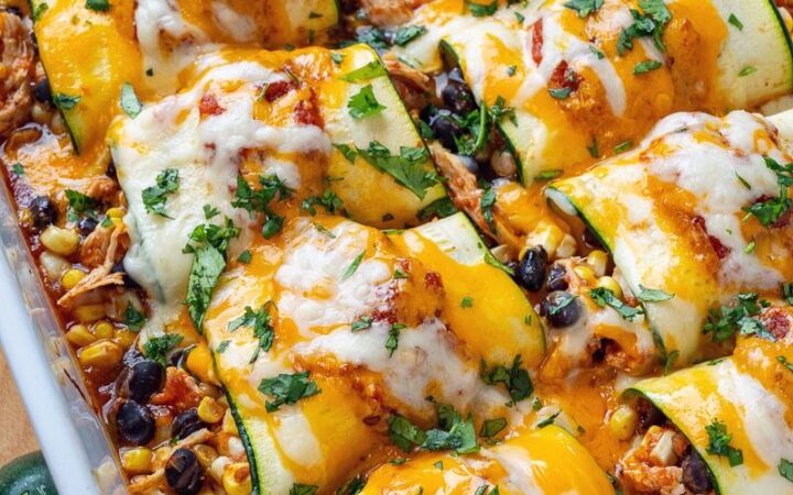 zucchini roll ups vegetarian