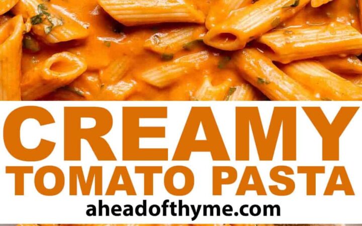 creamy tomato pasta recipe