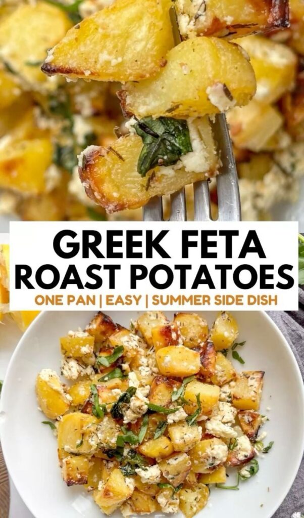 healthy greek potato dish