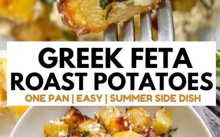 healthy greek potato dish