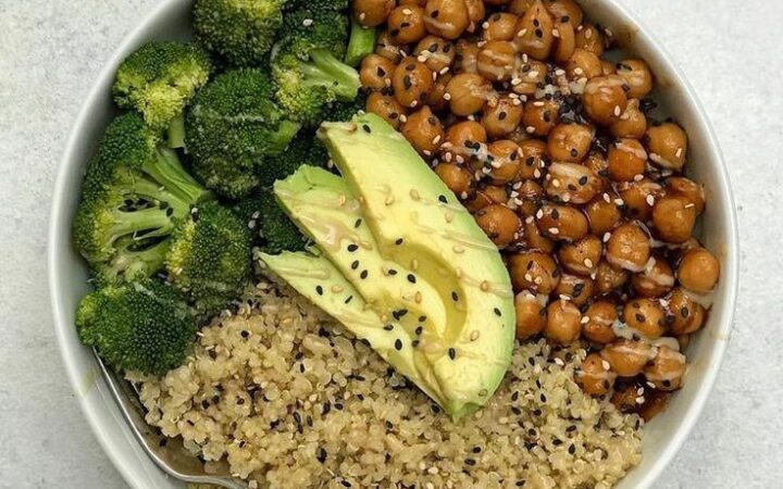 healthy plant based protein bowl recipe