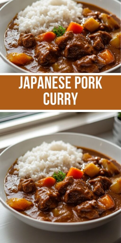 japanese curry with pork