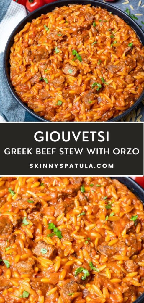 greek beef and orzo recipe