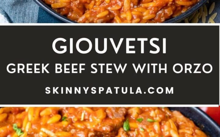 greek beef and orzo recipe