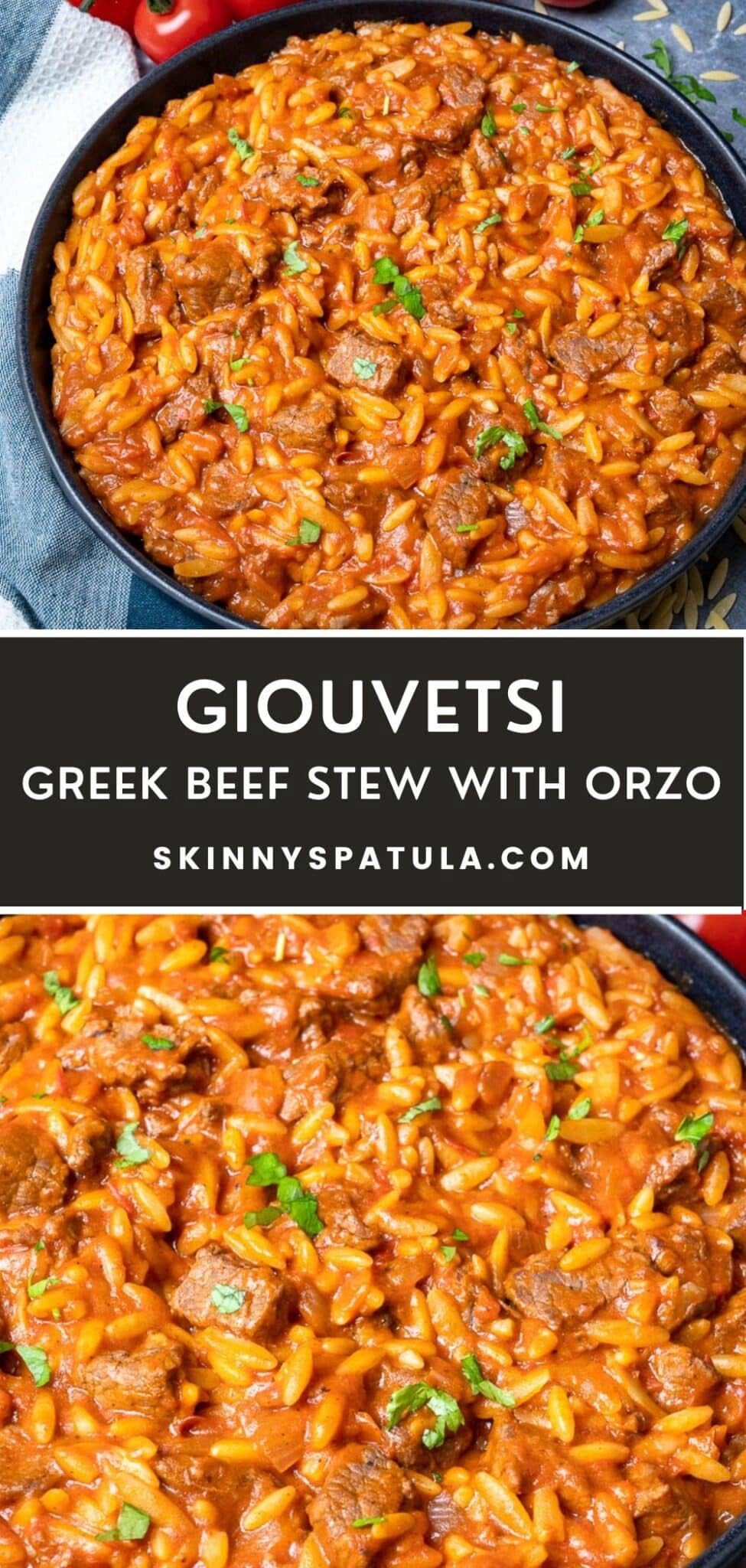Greek Beef And Orzo