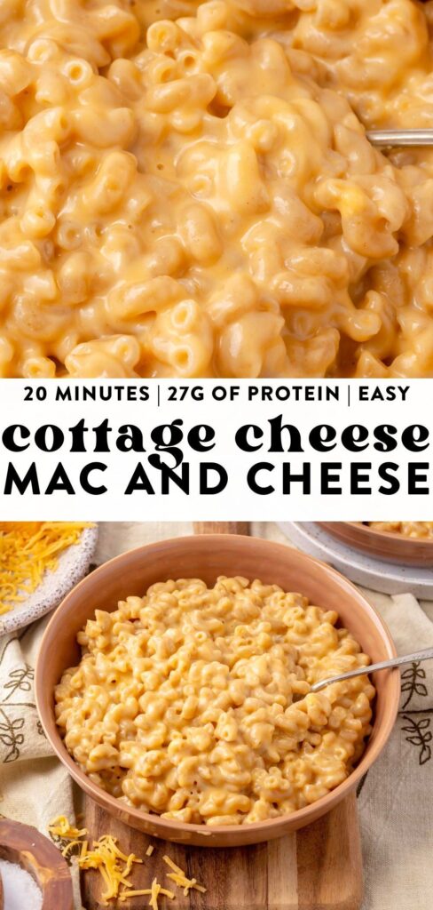 cottage cheese mac and cheese
