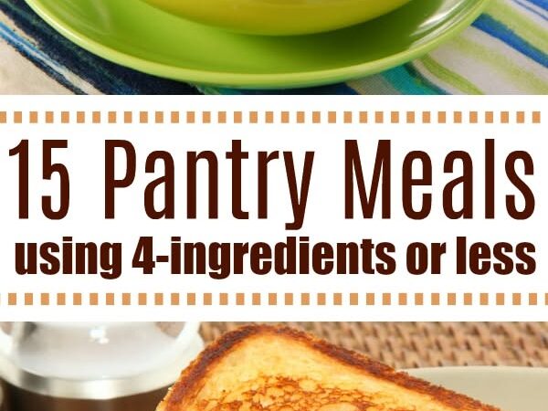 easy pantry meal recipe