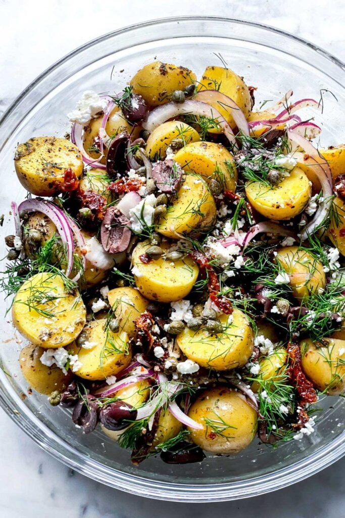healthy herb salad recipe