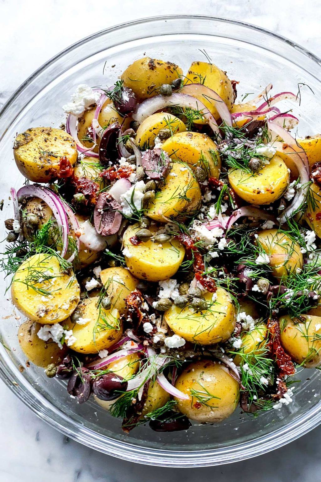 Healthy Herb Salad Dish