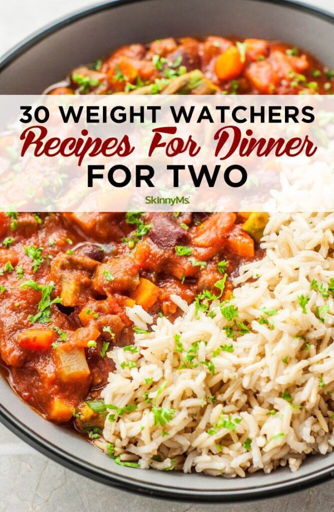 weight watcher meals for one
