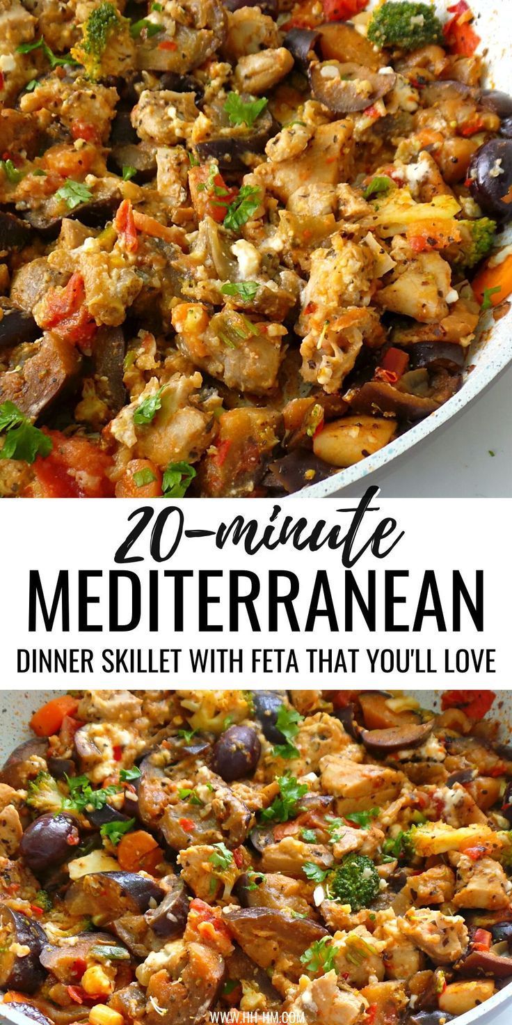 Mediterranean Diet One Pot Meals