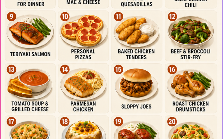 easy dinner ideas for a family