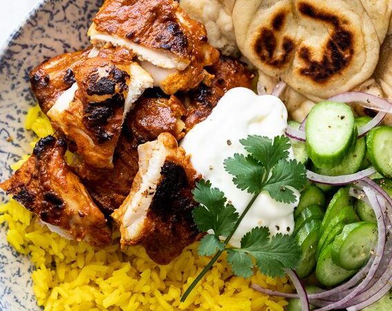 harissa lamb mince kebabs