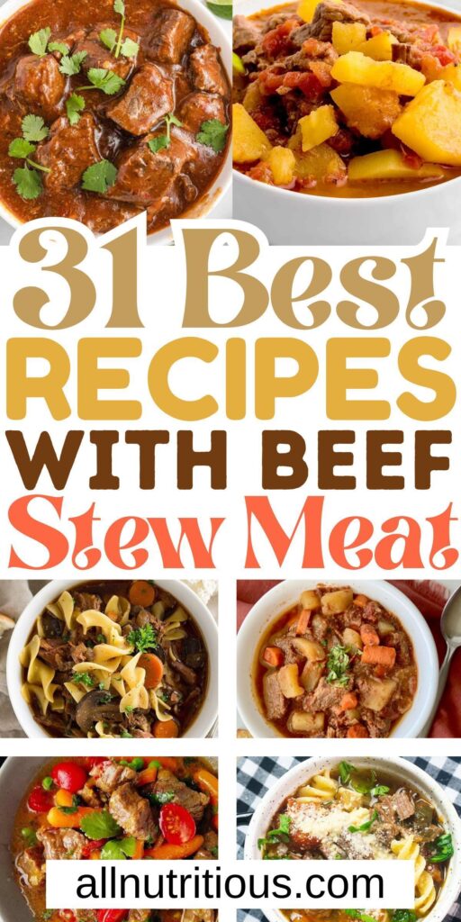 easy beef stew meat recipes