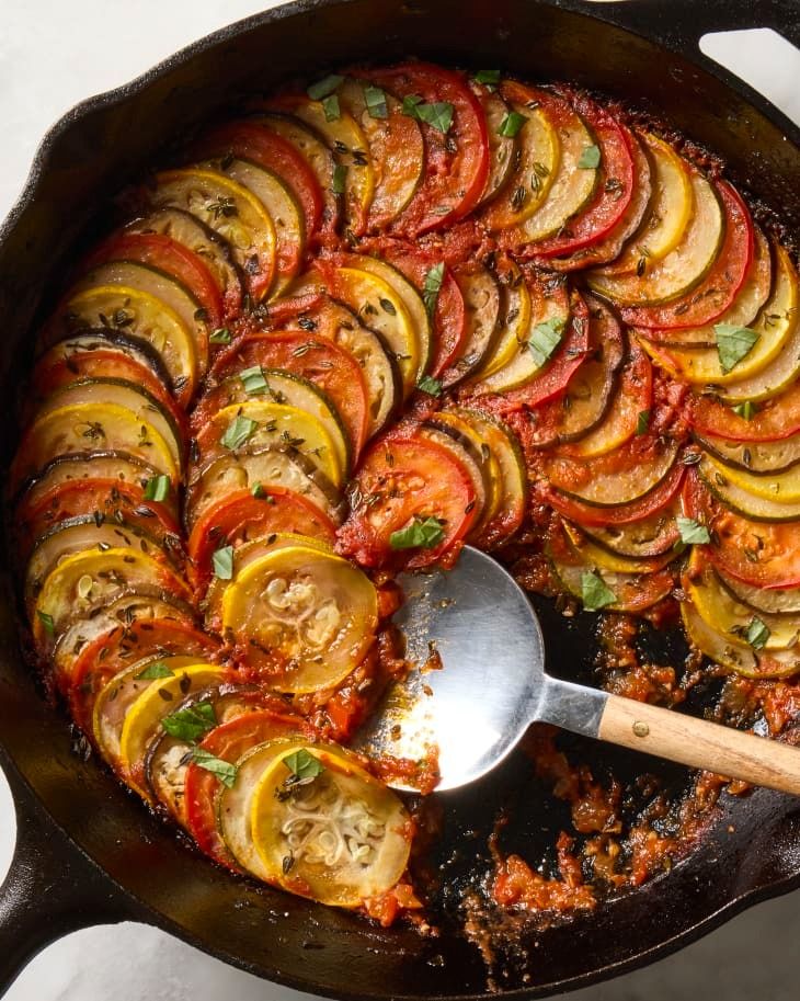 ratatouille with eggs