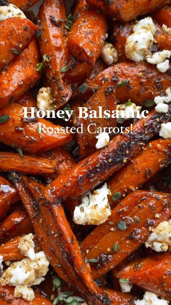 healthy roasted carrot dish