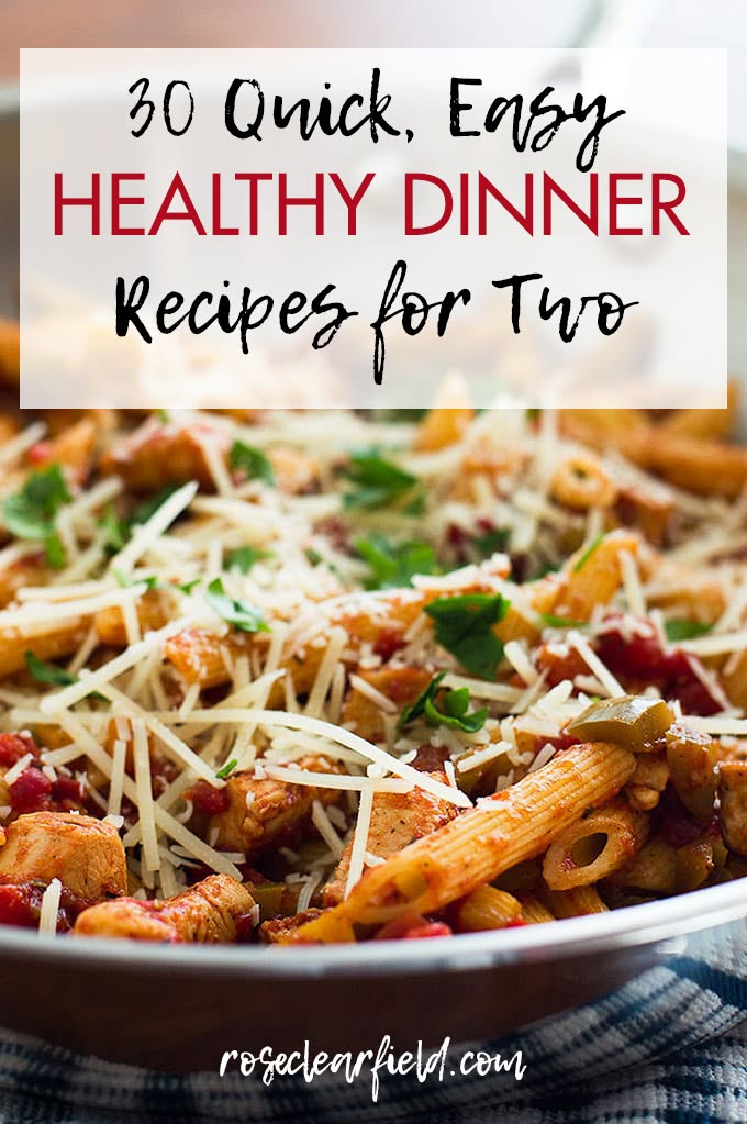 healthy dinner for two